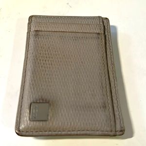 Tumi Monaco Money Clip Card Case